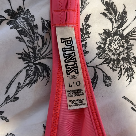 Neon vibrant pink Victoria’s Secret swimsuit top bikini - Picture 3 of 3